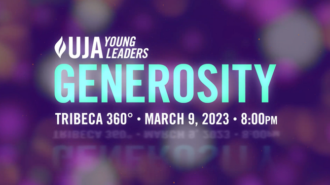 UJA Young Leaders - Generosity Promo